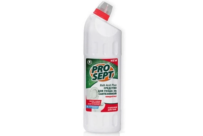Prosept Bath Acid+ средство усиленного действия для удаления ржавчины и минеральных отложений, 1 л.