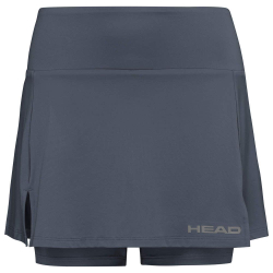 Теннисная юбка Head Club Basic Skort - серый