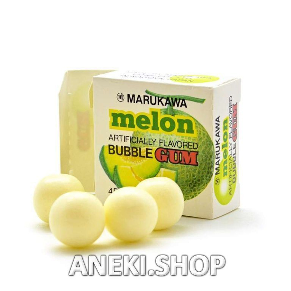 Резинка жевательная со вкусом дыни 5,4 г Marukawa