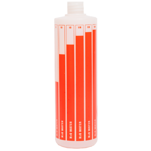 MA-FRA PLASTIC BOTTLE Флакон со шкалой в долях (красный) 500мл