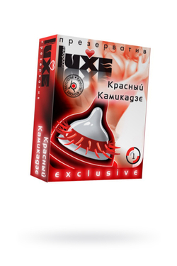 Презервативы Luxe Exclusive Красный камикадзе, 1 шт