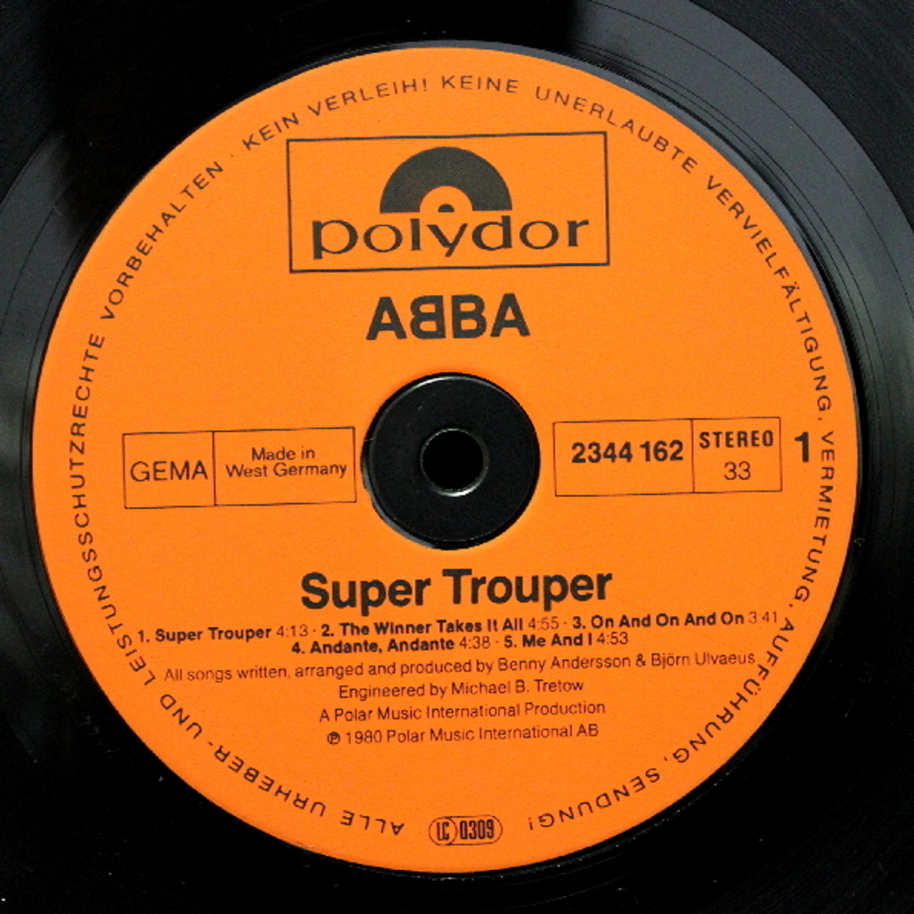 ABBA / Super Trouper (LP)