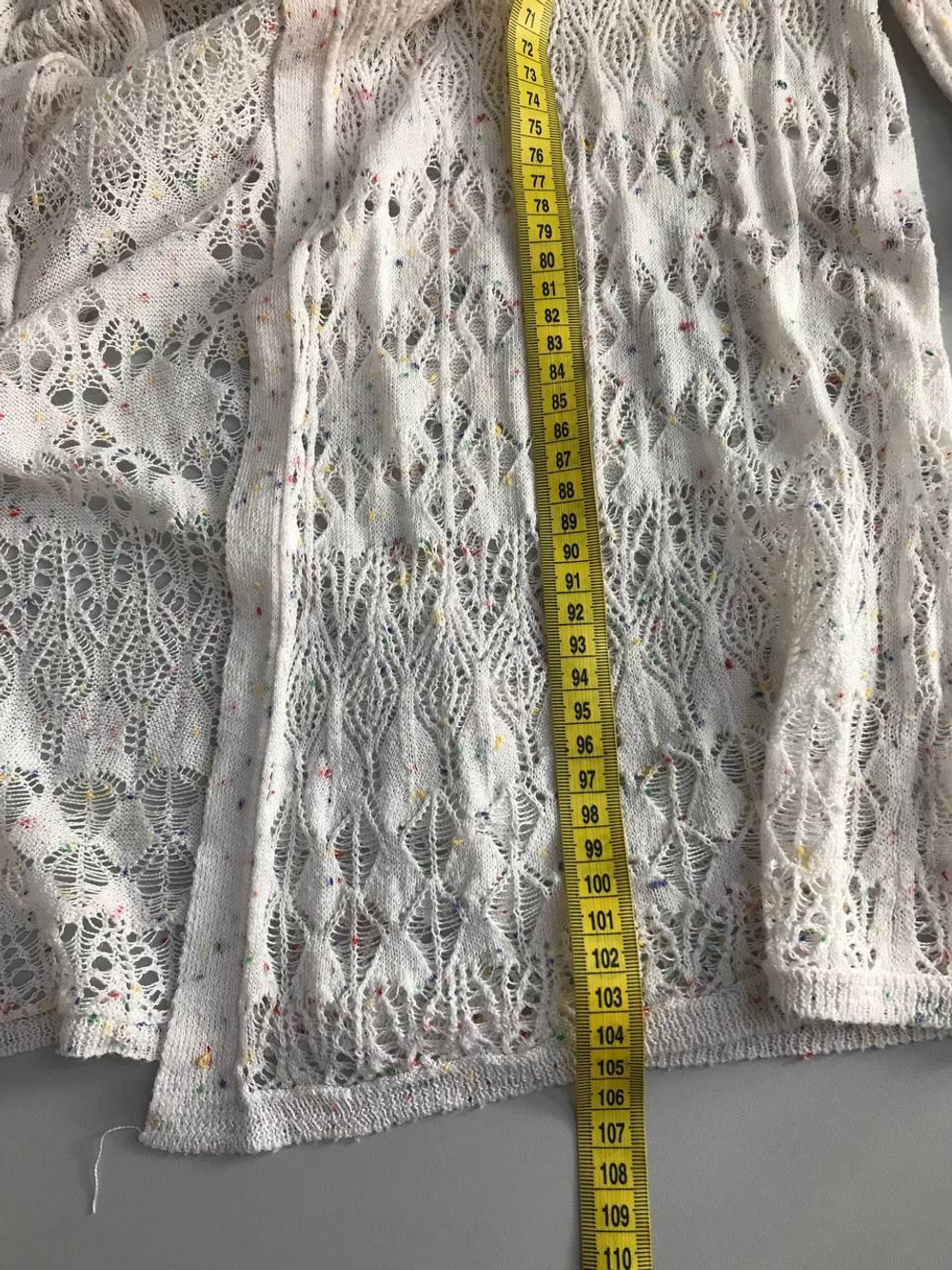 Кардиган тонкий длинный тонкой вязки, визуально на 42/44 размер