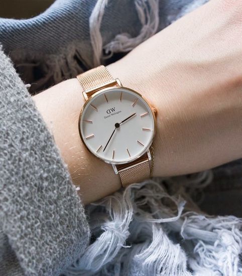 Женские часы Daniel Wellington Petite Melrose 28 мм  DW00100219