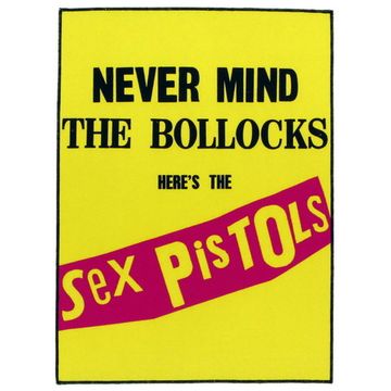Нашивка спиновая Sex Pistols Never Mind The Bollocks Here's The (198)