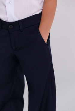 Брюки брючки 108 112 30 классические классика детские для мальчика мальчиковые в садик утренник синие темно-синие для малыша школьные праздничные на резинке торжественные для малыша