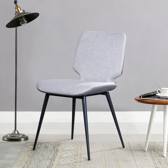 Стул Adam, рогожка комби серый