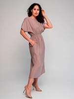 Платье женское летнее длинное из вискозы (повседневное, пляжное, городское)