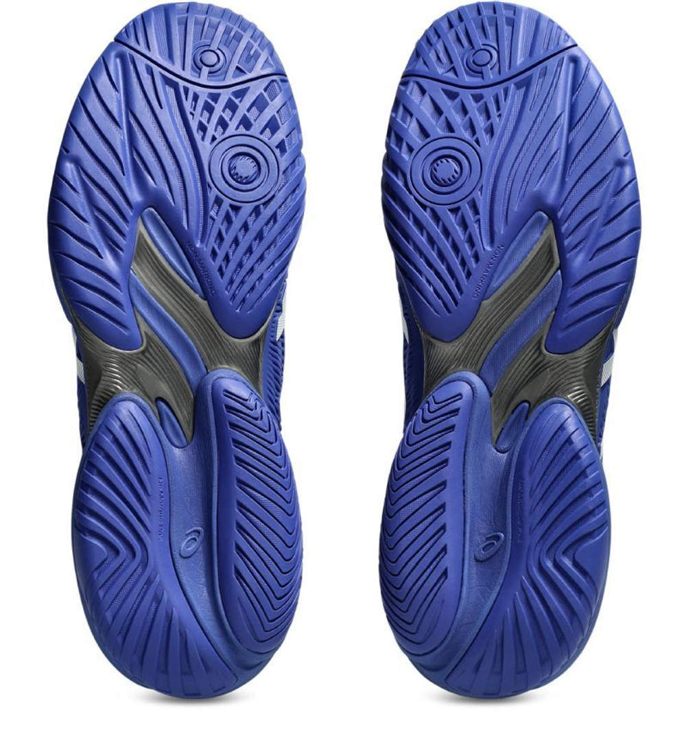 Мужские кроссовки теннисные Asics Court FF 3 - тёмно-кобальтовый/белый