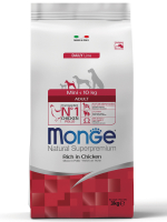 Сухой корм Monge Dog Daily Line Mini для взрослых собак мелких пород, из курицы 3 кг