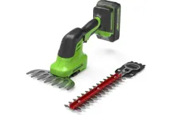 Аккумуляторные садовые ножницы-кусторез GREENWORKS G24SHT 1600607 (без АКБ и ЗУ)