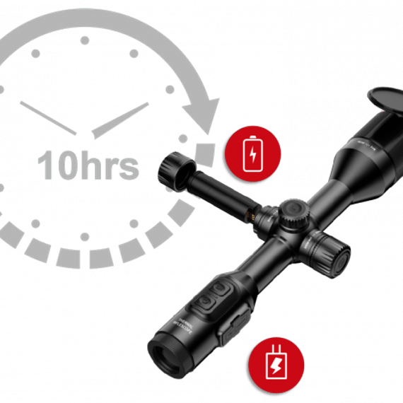 GUIDE TU650 — тепловизионный прицел 640×480 с объективом 50 мм