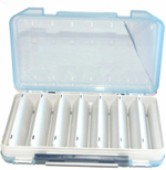 Коробка 2х-сторонняя для воблеров FisherLand 17300, ограниченная серия, оранжевая / органайзер рыболовный для снастей, блесен, приманки, попперов. Товар уцененный