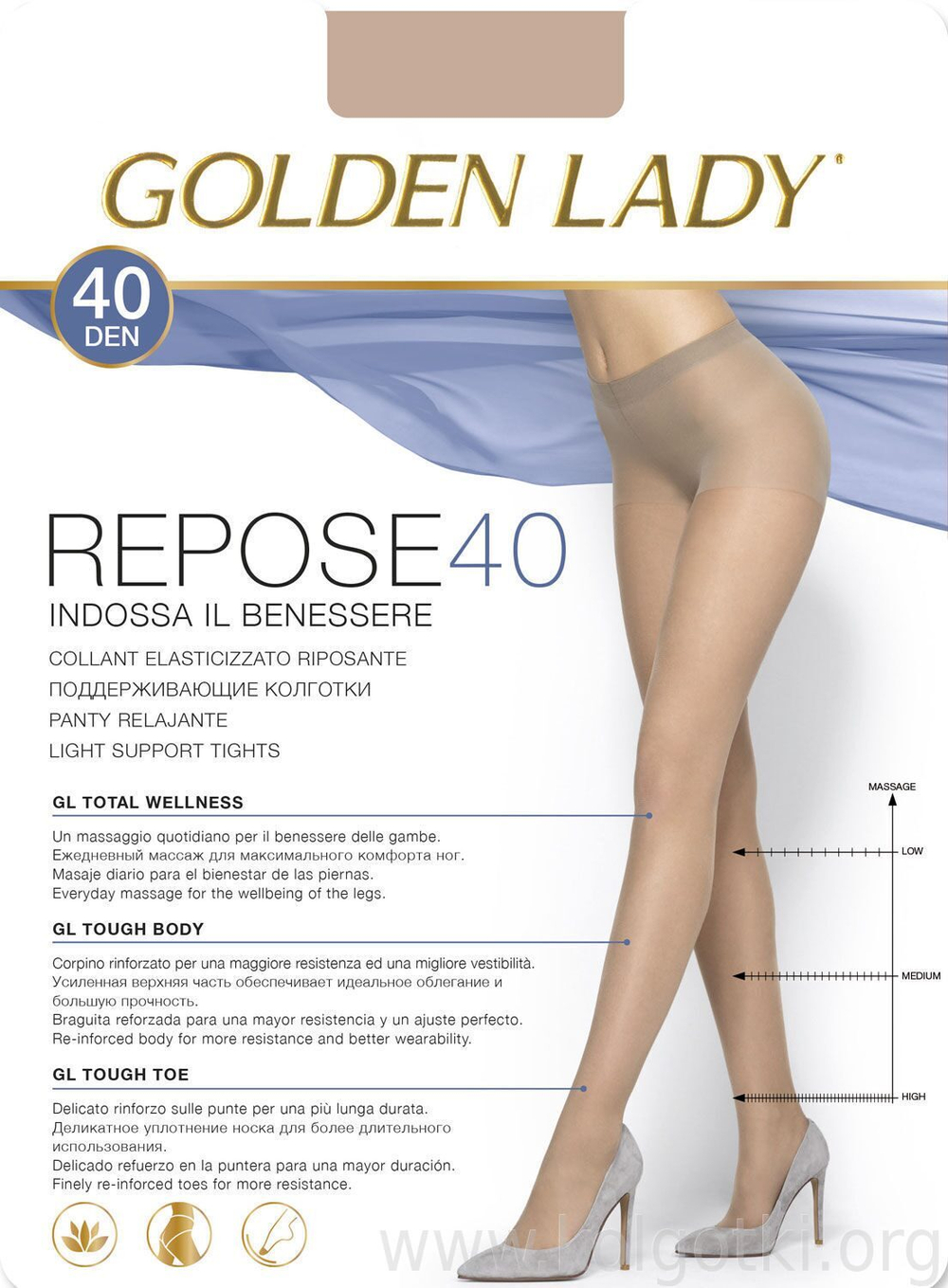 Golden Lady Repose 40