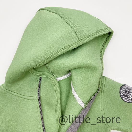 Комбинезон Bossa Nova из футера с начесом, Зеленый