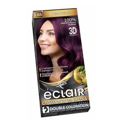 ECLAIR 3D Крем-краска Баклажан 3.65