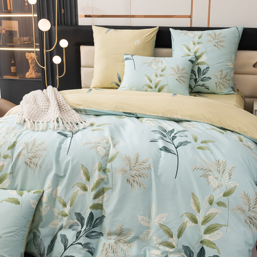 Комплект постельного белья Делюкс Сатин 100% хлопок L608