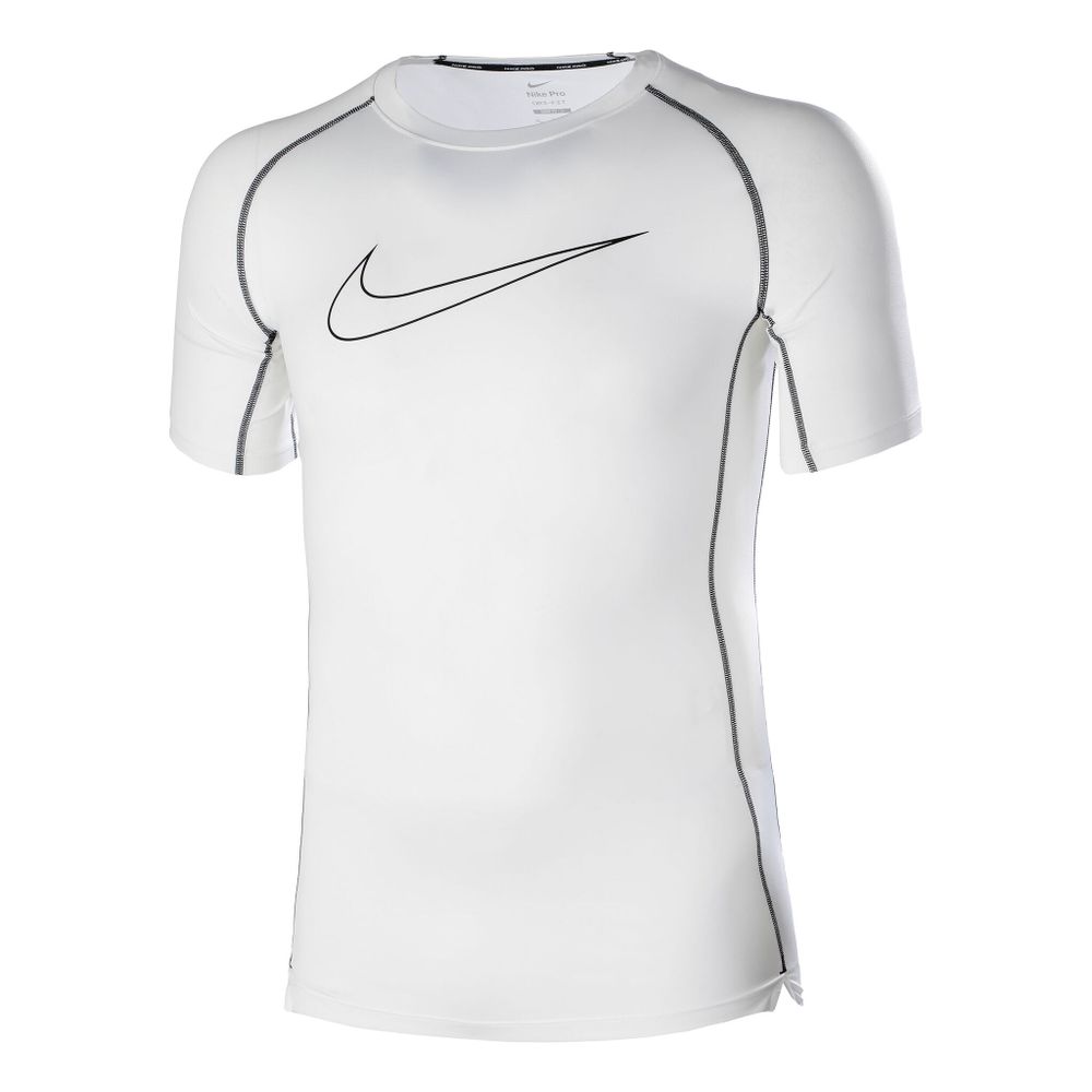 Мужское теннисное поло Nike Dri-Fit Pro Tight T-Shirt Men - White, Black