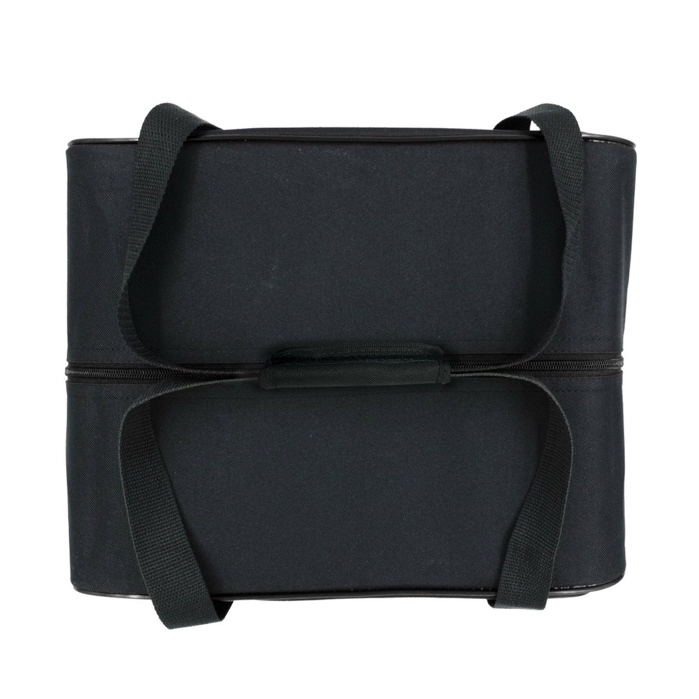 Сумка дорожная для ручной клади Pobedabags Стандарт плюс черная 36 x 30 x 27 см