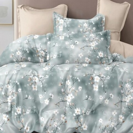 Комплект постельного белья "О. НЕЖНОСТЬ", поплин, 100% хлопок, Россия.