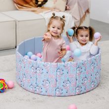 Игрушка Детский сухой бассейн TM Romana Фламинго складной