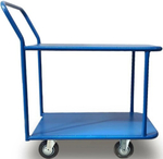 Тележка платформенная СТЕЛЛА-ТЕХНИК КП-2 2-х ярусная КП-2-М-5-8-150-И