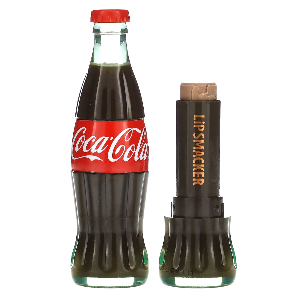 Lip Smacker, Coca-Cola, бальзам для губ, бутылка из-под колы, 4 г (0,14 унции)