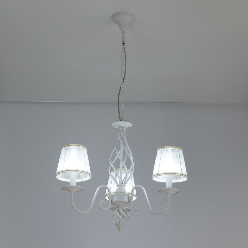 Citilux Ровена CL427130 Люстра с абажурами Белая