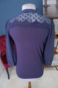 Блузка Oasis синяя 42 размер