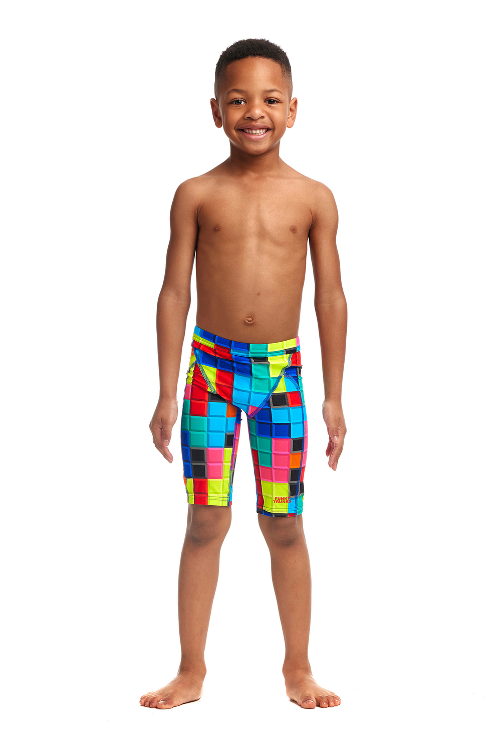 Джаммеры FUNKY TRUNKS Toddler Boys Blocked