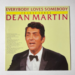 Винтажная виниловая пластинка LP Dean Martin Everybody Loves Somebody (20 Love Songs) (Germany 1987)