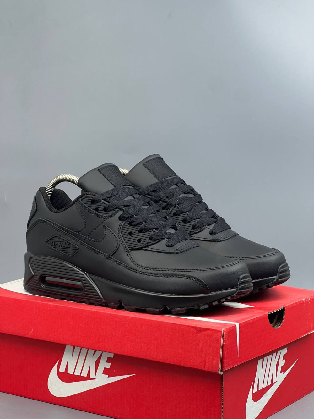 Кроссовки Nike AirMax 90 #357 (черн.)
