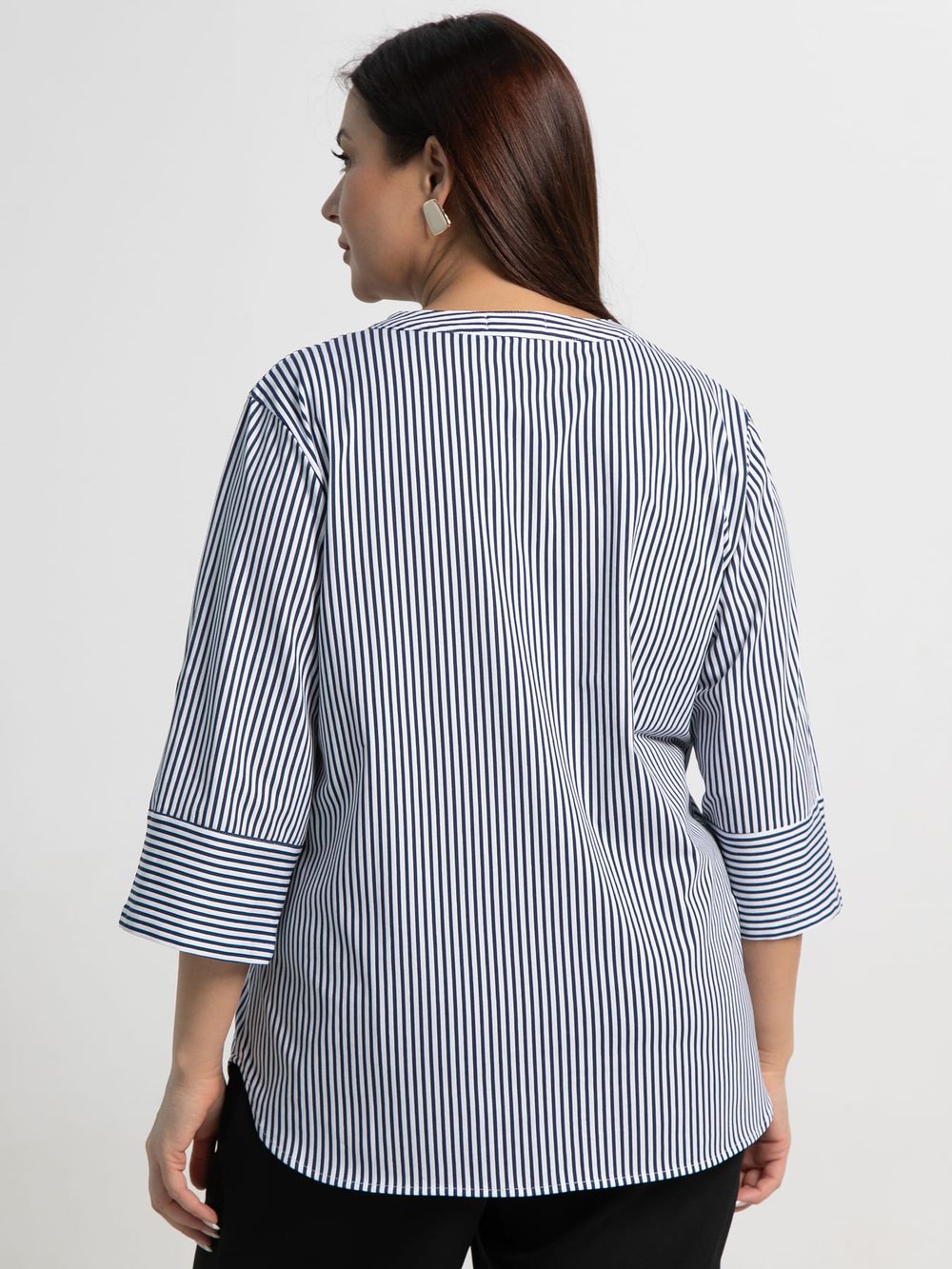 Блуза Азалия (белая/полоска) Б15363-20М LT Collection