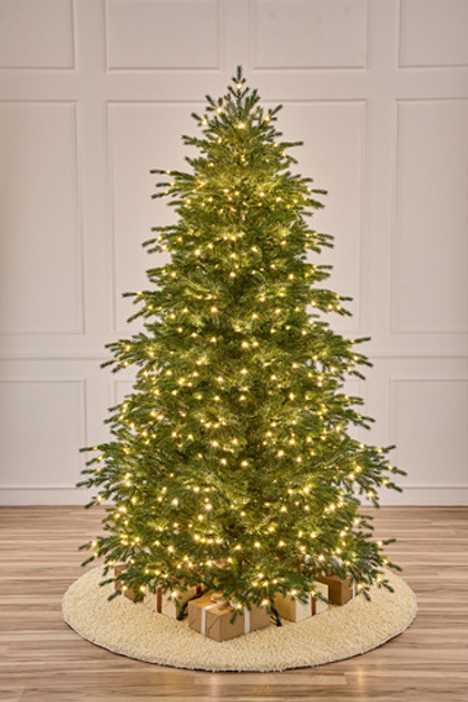 Ель искусственная с лампочкам Мурманская