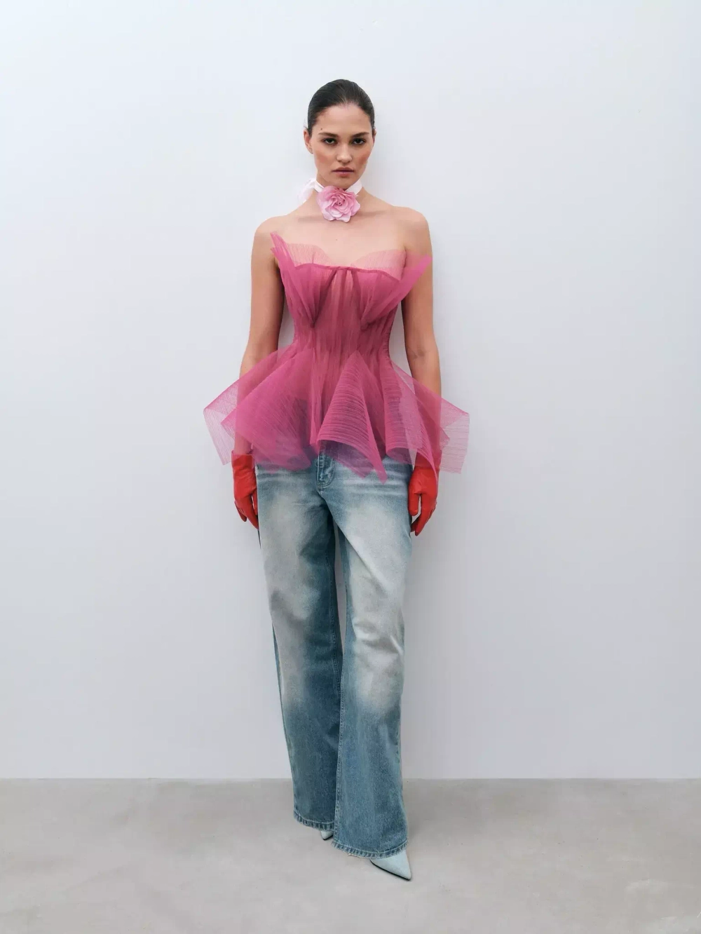 Джинсы Wide leg