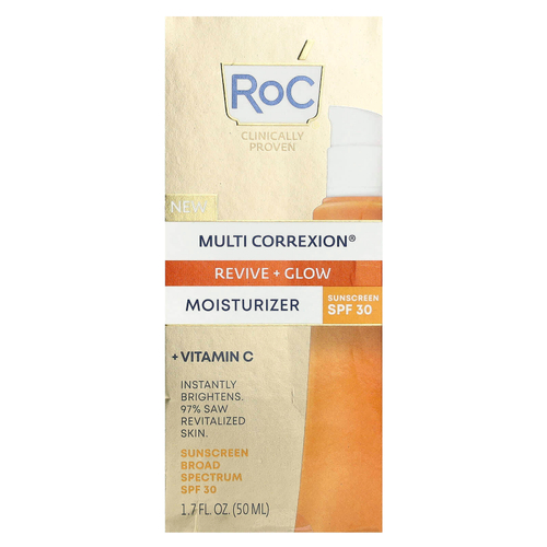 RoC, Multi Correxion®, увлажняющее средство для восстановления и сияния кожи, SPF 30, 50 мл (1,7 жидк. унц.)