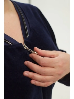 Халат велюровый большие размеры