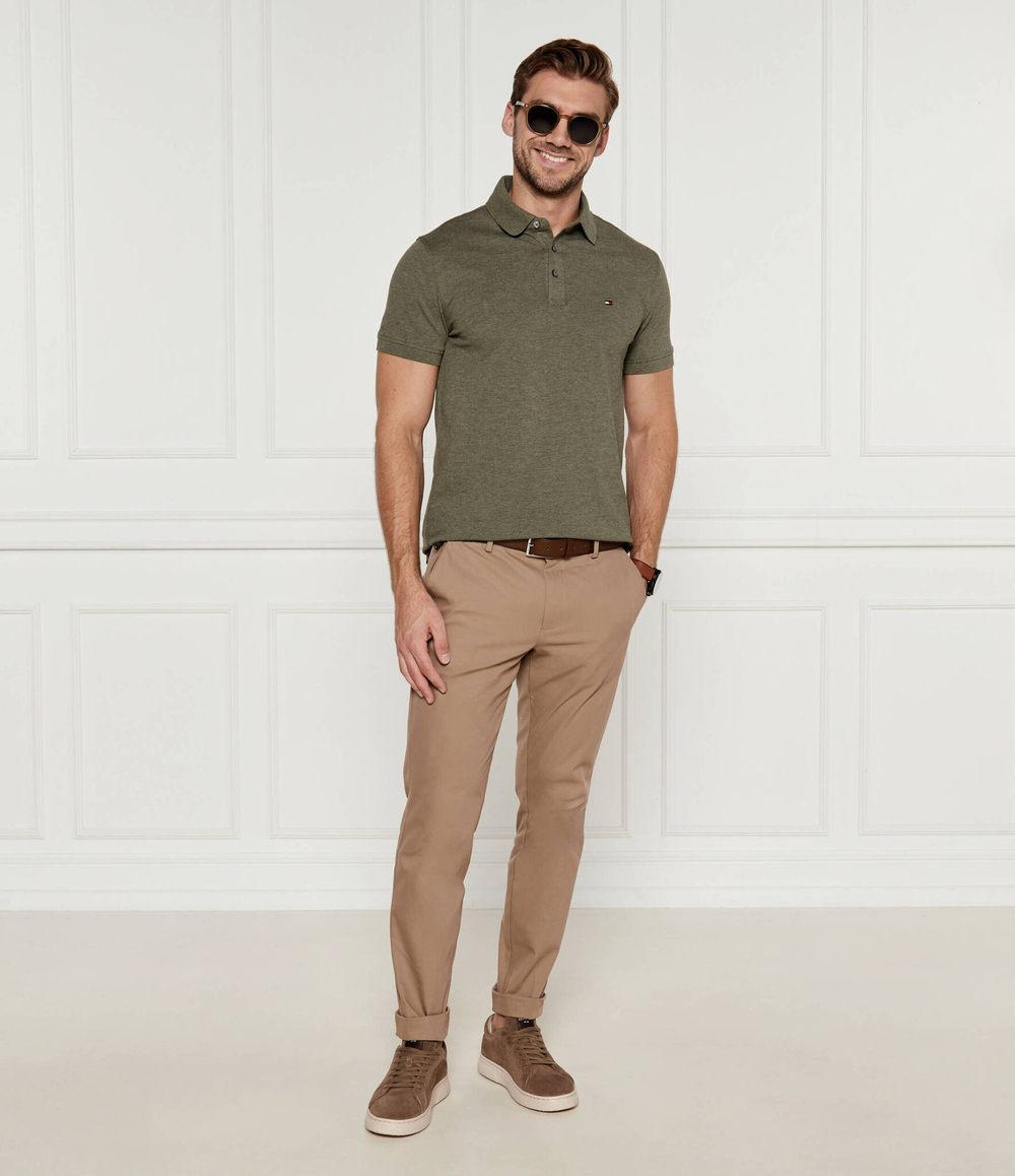 Поло 1985 Tommy Hilfiger - хаки(MW0MW17771)