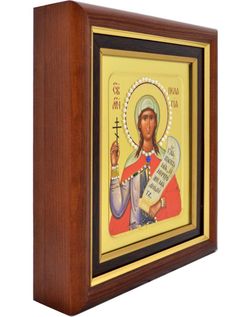 Икона святой Пелагеи, писанная в монастыре.