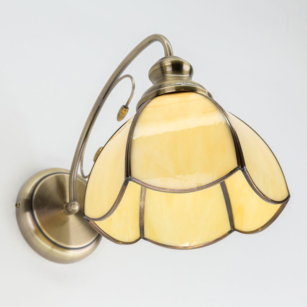 Citilux Познань CL443311 Бра витражное Бронза