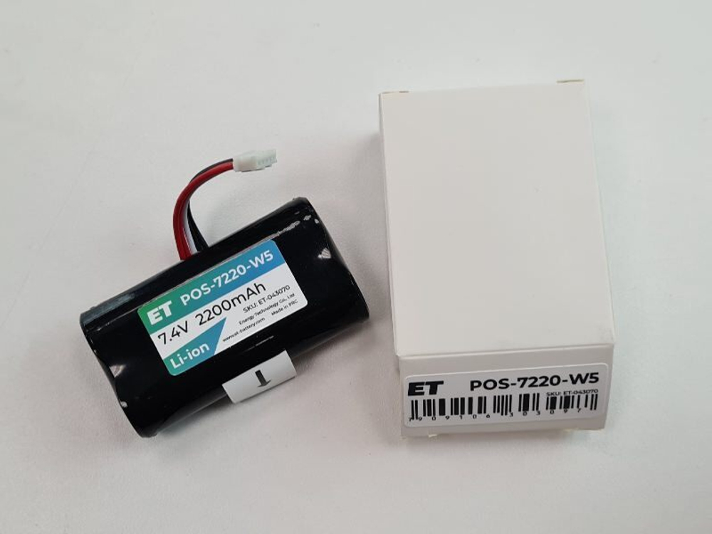 Аккумулятор ET POS-7220-W5 для сигма 7 не подходит !
