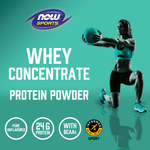NOW Foods, Sports, концентрат сывороточного протеина в порошке, без добавок, 2268 г (5 фунтов)