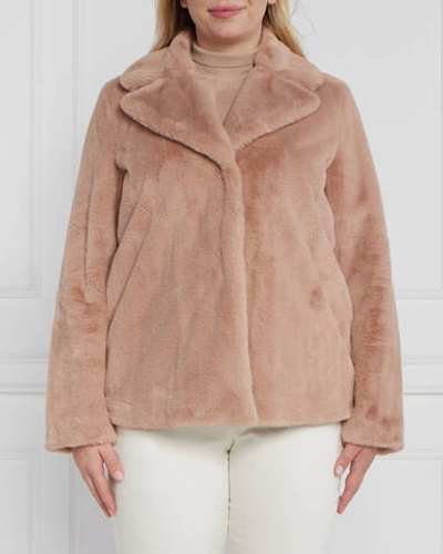 Шубка plus size Persona by Marina Rinaldi - нюд(1454032)