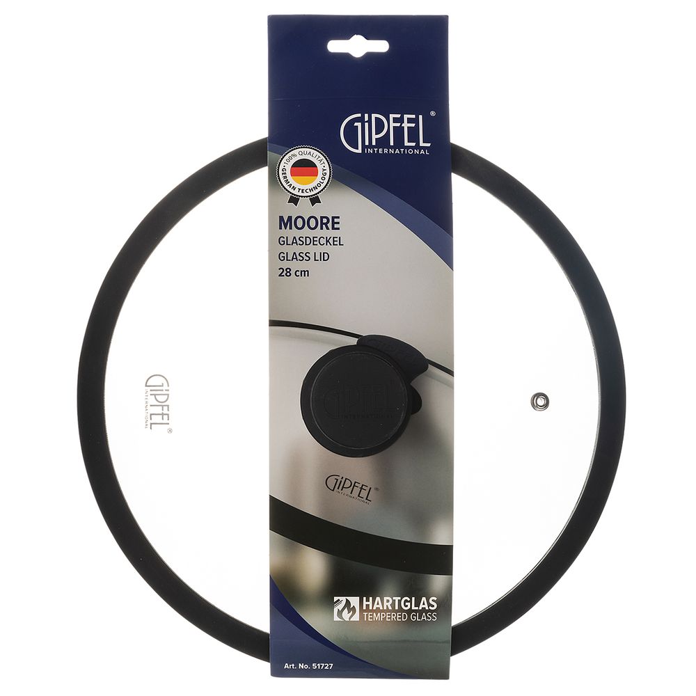 Крышка стеклянная Gipfel Moore 51727 28 см