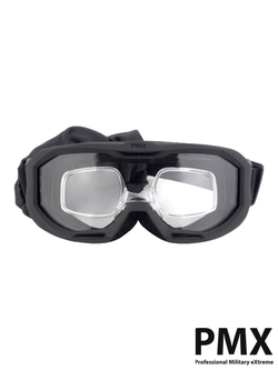 Очки-маска PMX-Pro Armour GB-510SDTRX Anti-Fog Diopter. Прозрачные