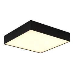 ST608.432.96 Светильник потолочный Черный LED 1*96W 3000K 8 640Lm Ra>90 120° IP20 L600xW600xH55 180- Накладные светильники
