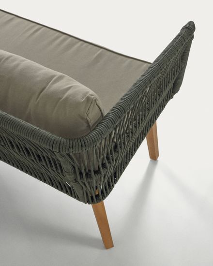 Комплект Inti с 2-местным диваном и 2 креслами зеленого цвета La Forma Испания 