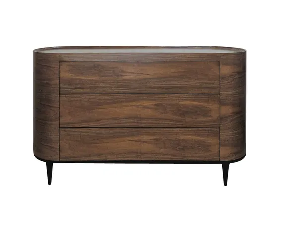 Комод с 3 ящиками Gentleman орех