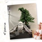 Искусственная ель на ножке "Гринч" (Литая хвоя с инеем) 70 см