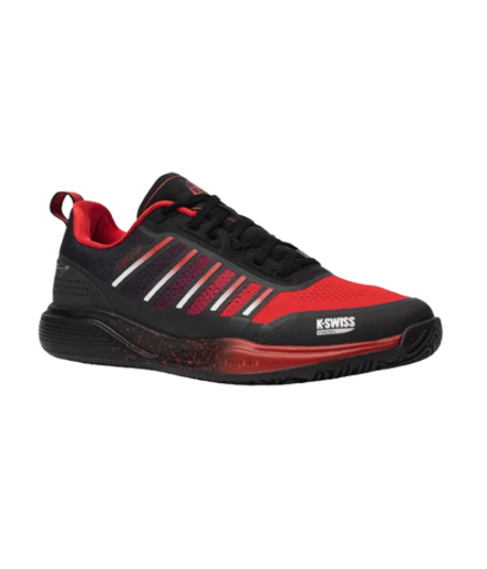 K-Swiss Ultra Court Padel Черный-Красный 2025 Sanyo Кроссовки